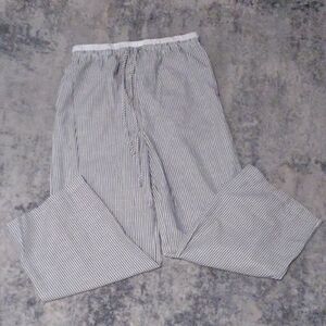 SHEIN White and Black Track Pants Relaxed Fit Joggers